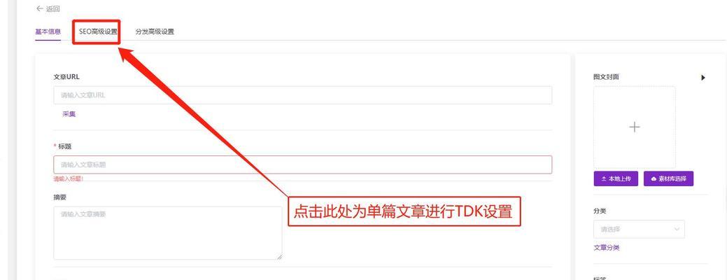 如何深入设置网站TDK标签（掌握优化技巧）